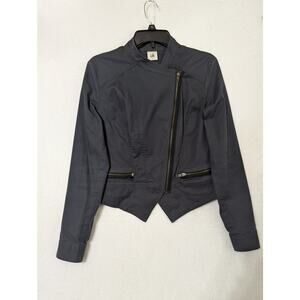 Cabi Army Gray/Green jacket sz SBust to 38" Waist to 34"Sleeves 25"CBack 19"Moto